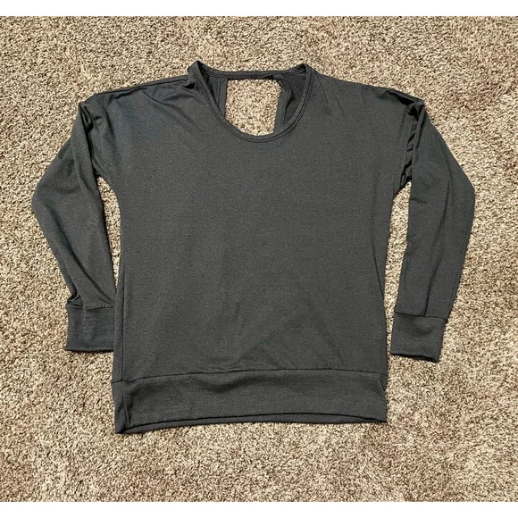 Marika Women's Open Back Shirt, Size Medium, Dark Gray, NWOT - Picture 1 of 2